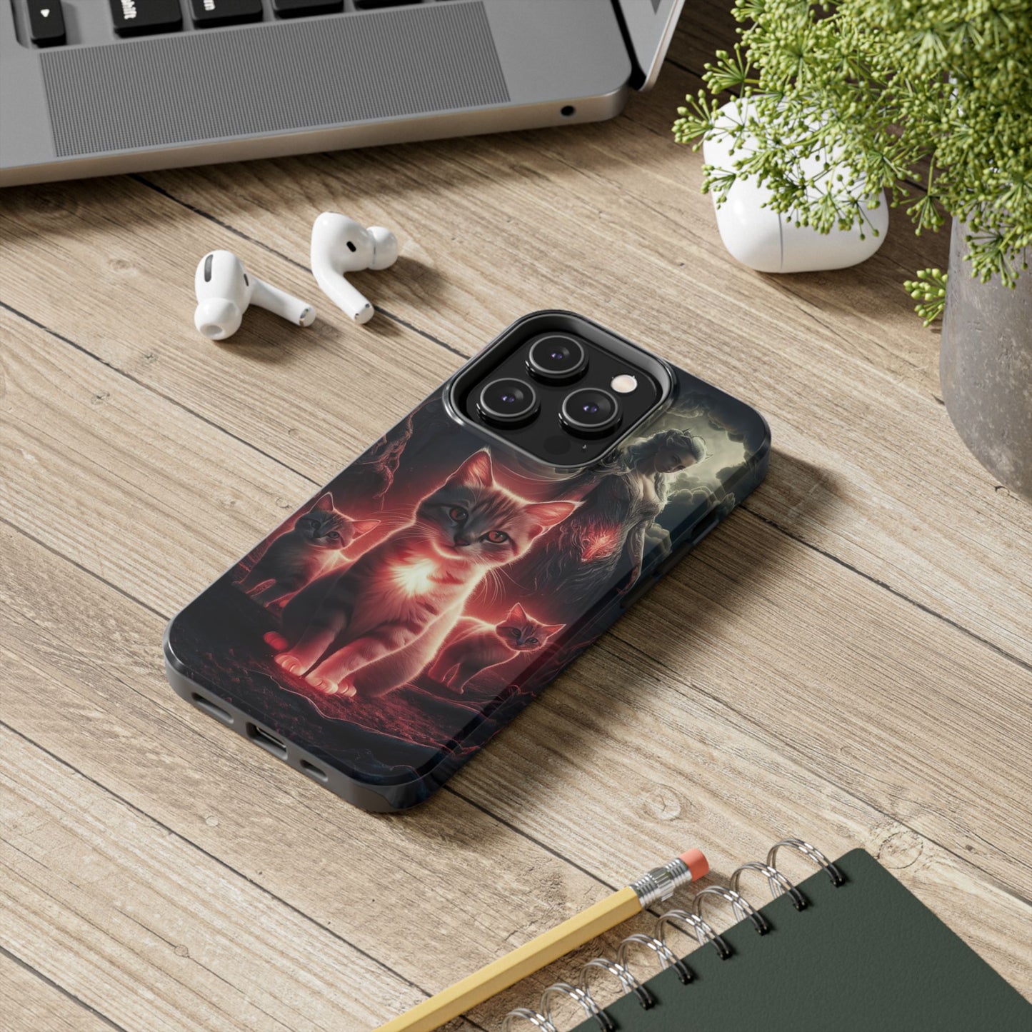 Mama's Mind Meld Wireless Charging Support Tough Case