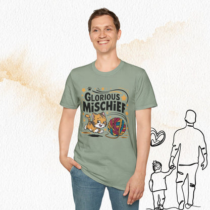 Glorious Mischief Cotton Men T-Shirt
