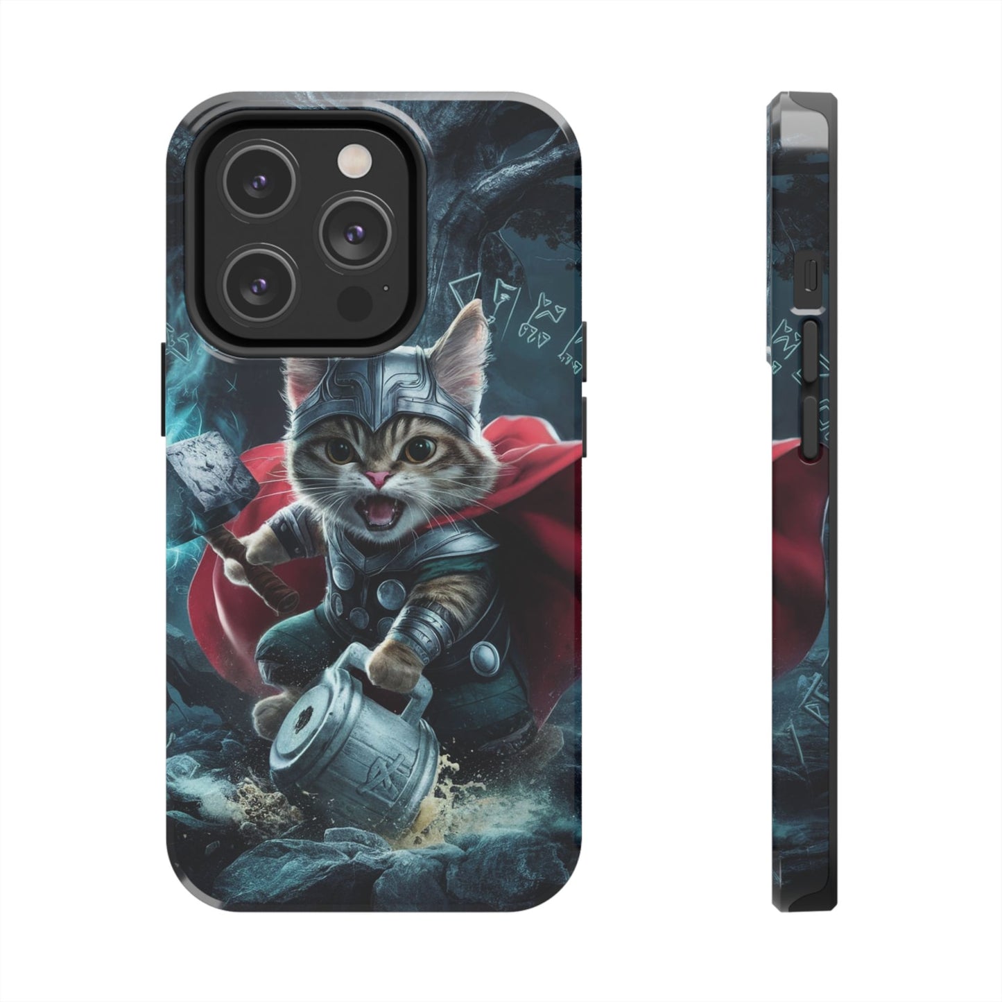 Meow Mjolnir Wireless Charging Support Tough Case