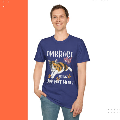 Embark Bring Joy Not Food Cotton Men Tshirt