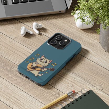 Tuneful Treasures Wireless Charging Support Tough Case.