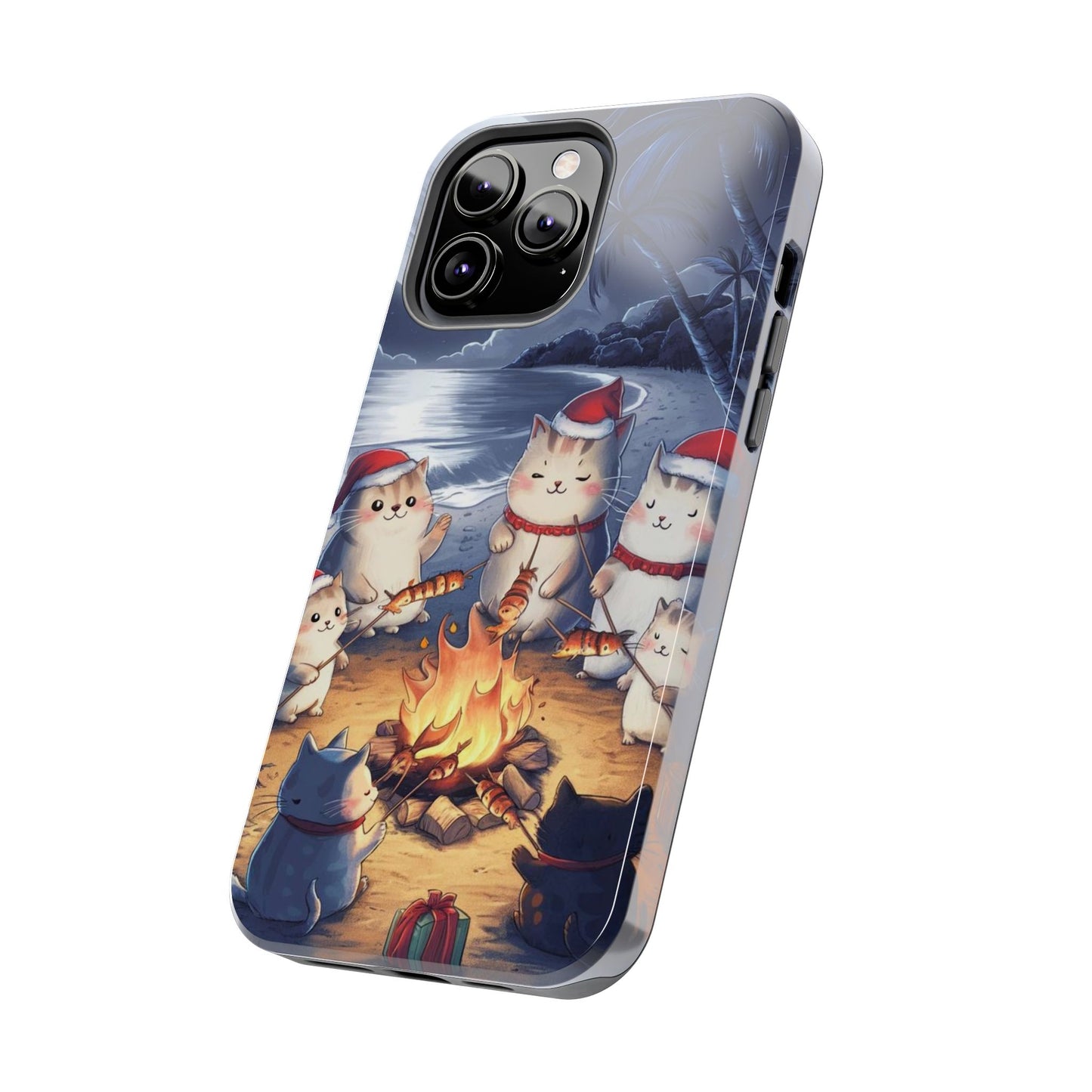 Meowmas Magic Wireless Charging Support Tough Case