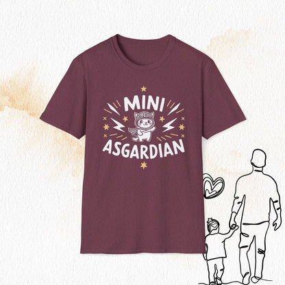 Mini Asgardian Cotton Crew Neck Men Tshirt