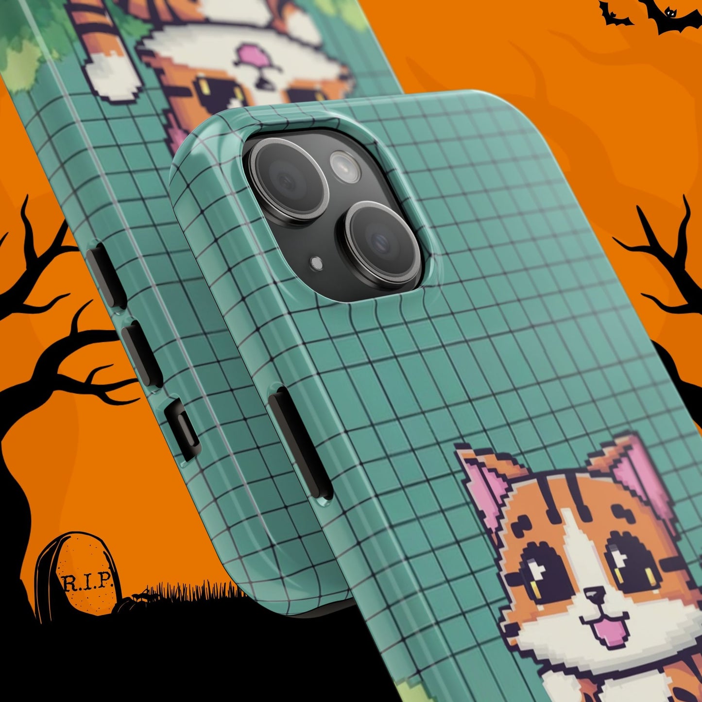 Meowmarabilia Wireless Charging Support Tough Case.