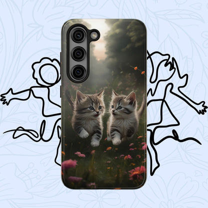 Furever Friends Wireless Charging Support Tough Case