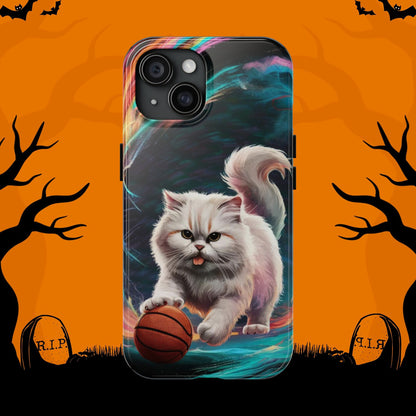 Meowble Dribble Wireless Charging Support Tough Case.
