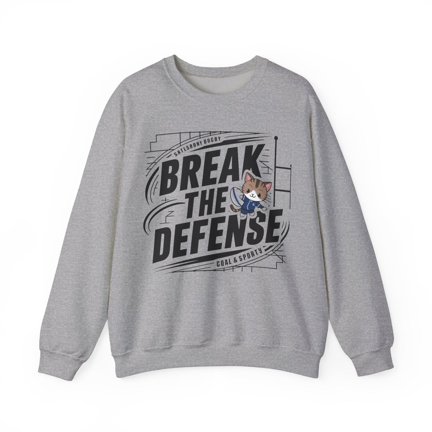 Break The Defence Ultra Cotton Crewneck Sweatshirts