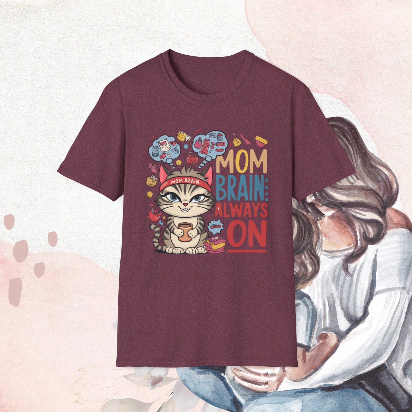 Mom Brain Cotton T-Shirt