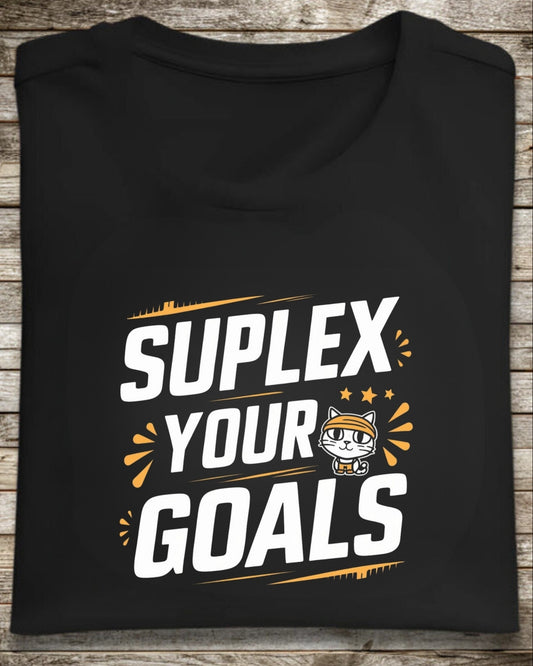 Suplex Your Goals Cotton T-Shirt