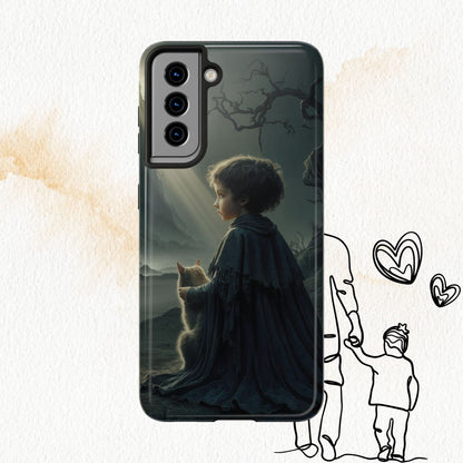 Meowtime Mate Wireless Charging Support Tough Case.