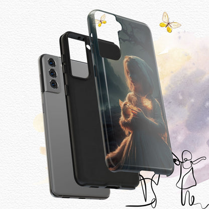 Glitter Guardian Wireless Charging Support Tough Case