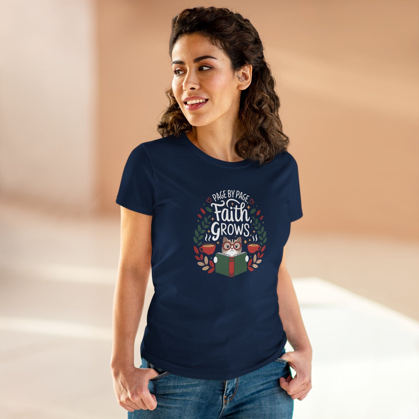 Faith Reflections Women Cotton Tshirt