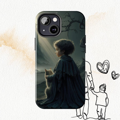 Meowtime Mate Wireless Charging Support Tough Case.