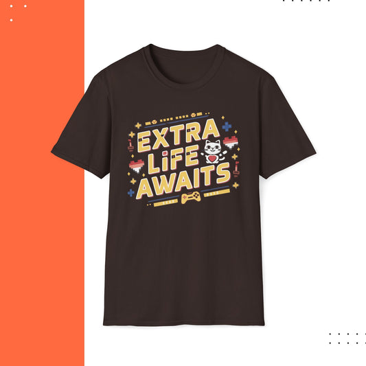Extra Life Awaits Cotton Men T-Shirt