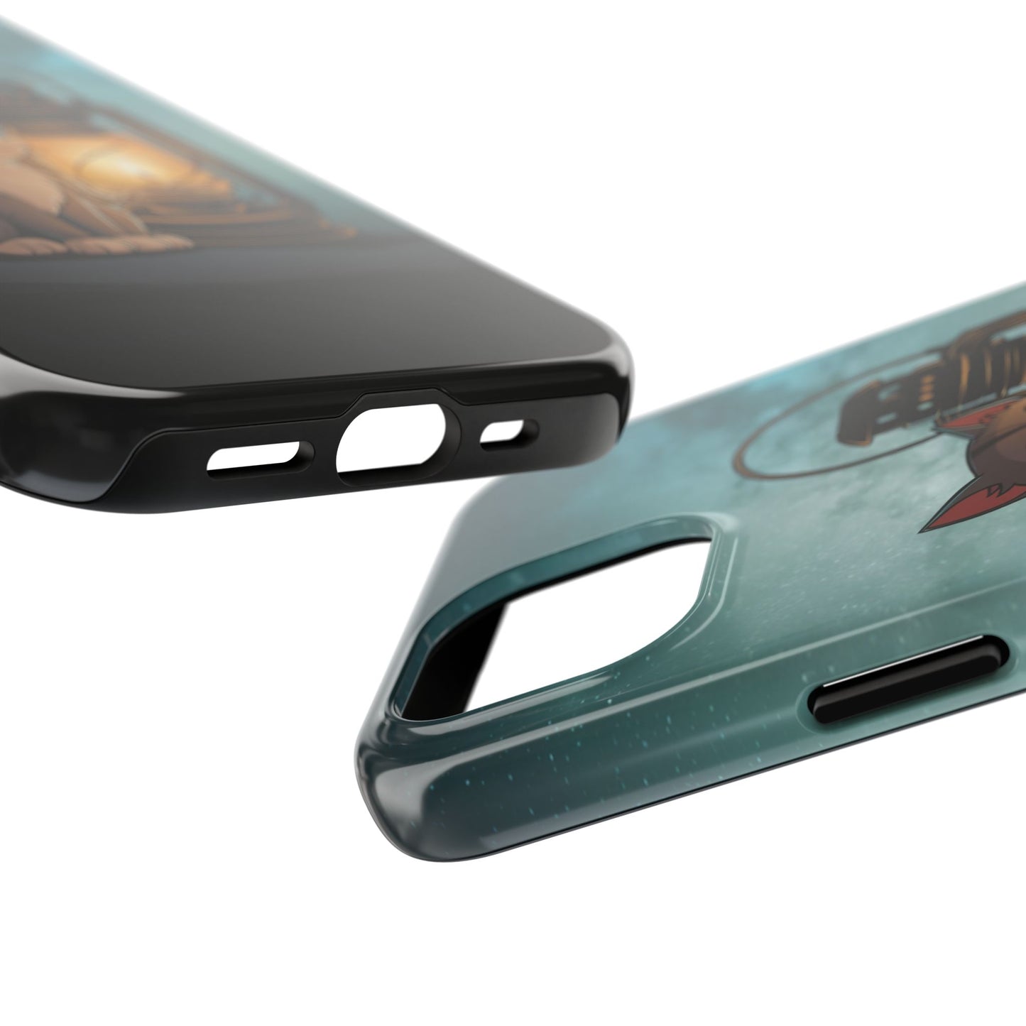 Meowteenth Wireless Charging Support Tough Case