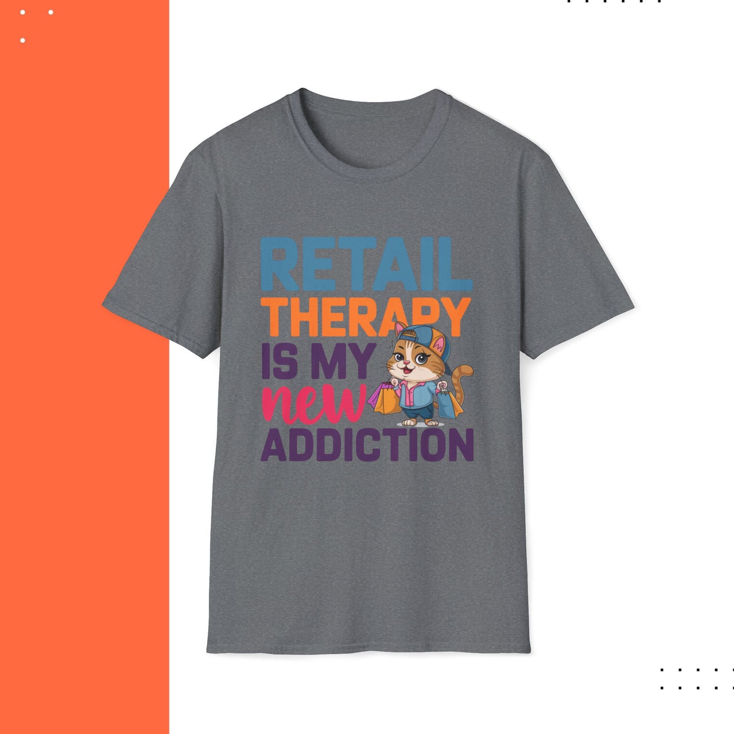 Retail Therapy Cotton T-Shirt