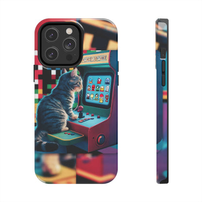 Meowstalgia Wireless Charging Support Tough Case.