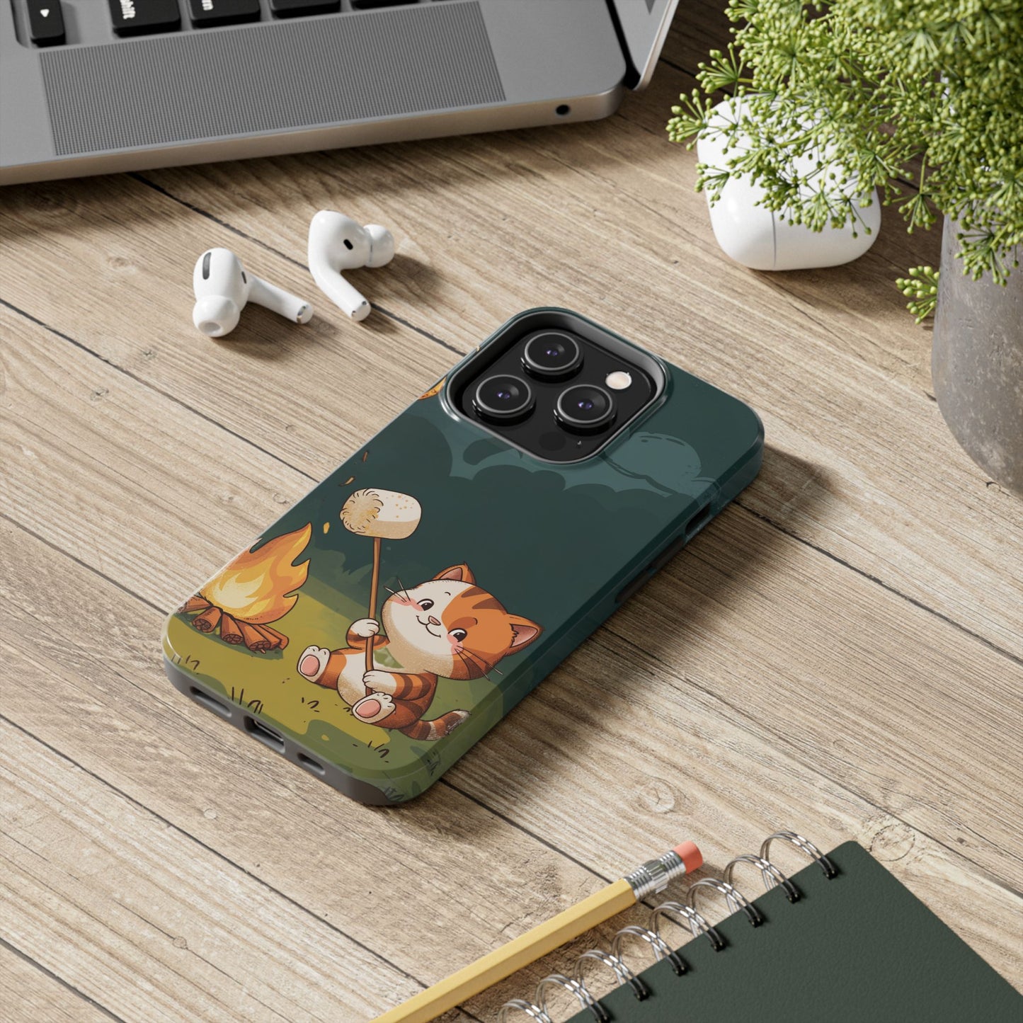 S'meowggy Wireless Charging Support Tough Case.
