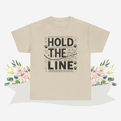 Hold The Line Cotton Tshirt