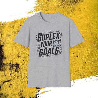 Suplex Your Goals Cotton Men Tshirt