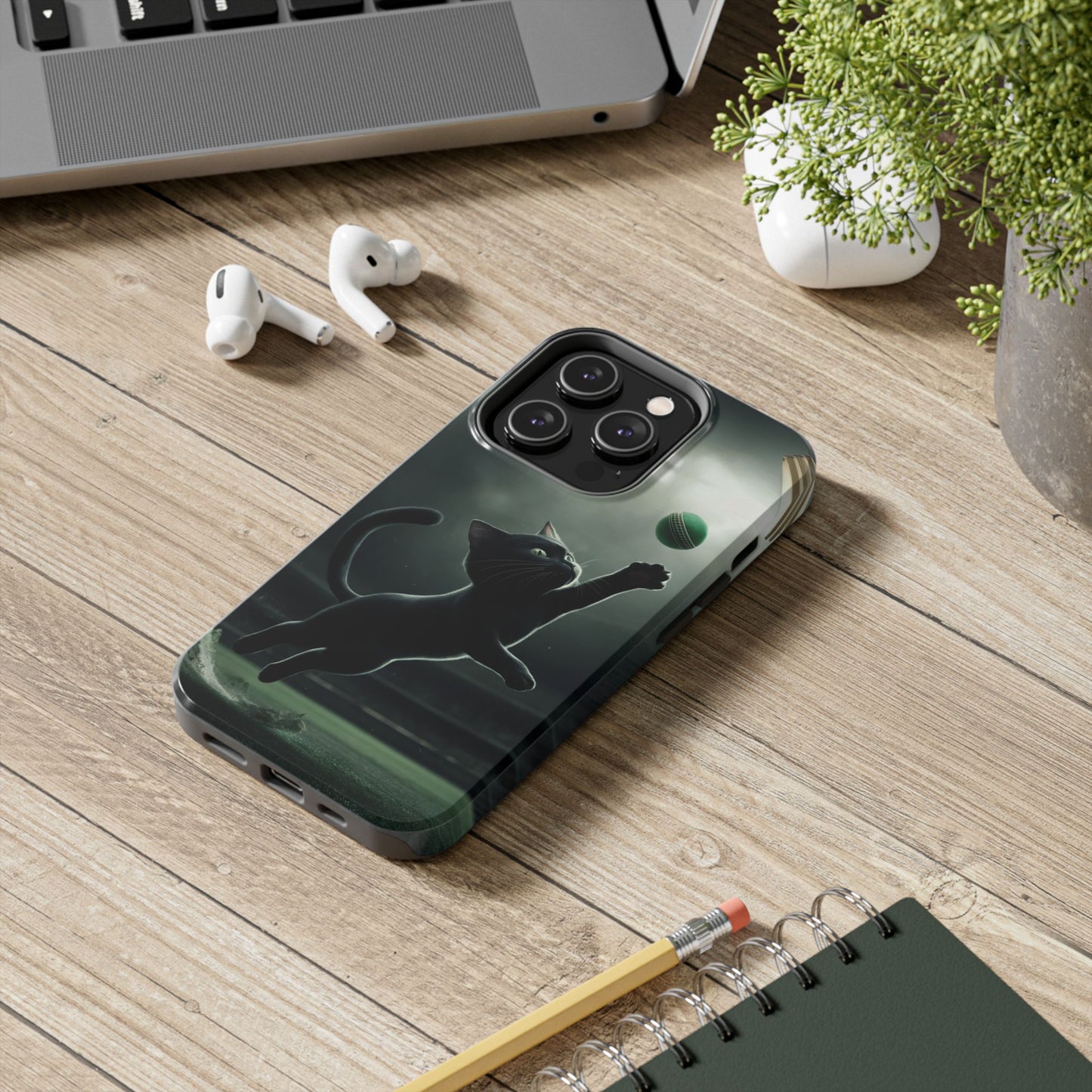 Purr-formance Wireless Charging Support Tough Case.