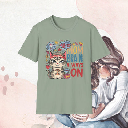 Mom Brain Cotton T-Shirt