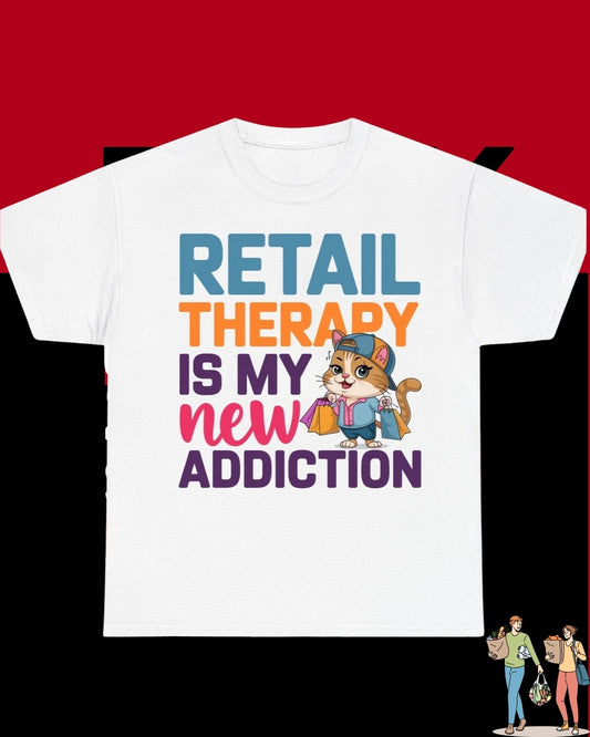 Retail Therapy Cotton T-Shirt