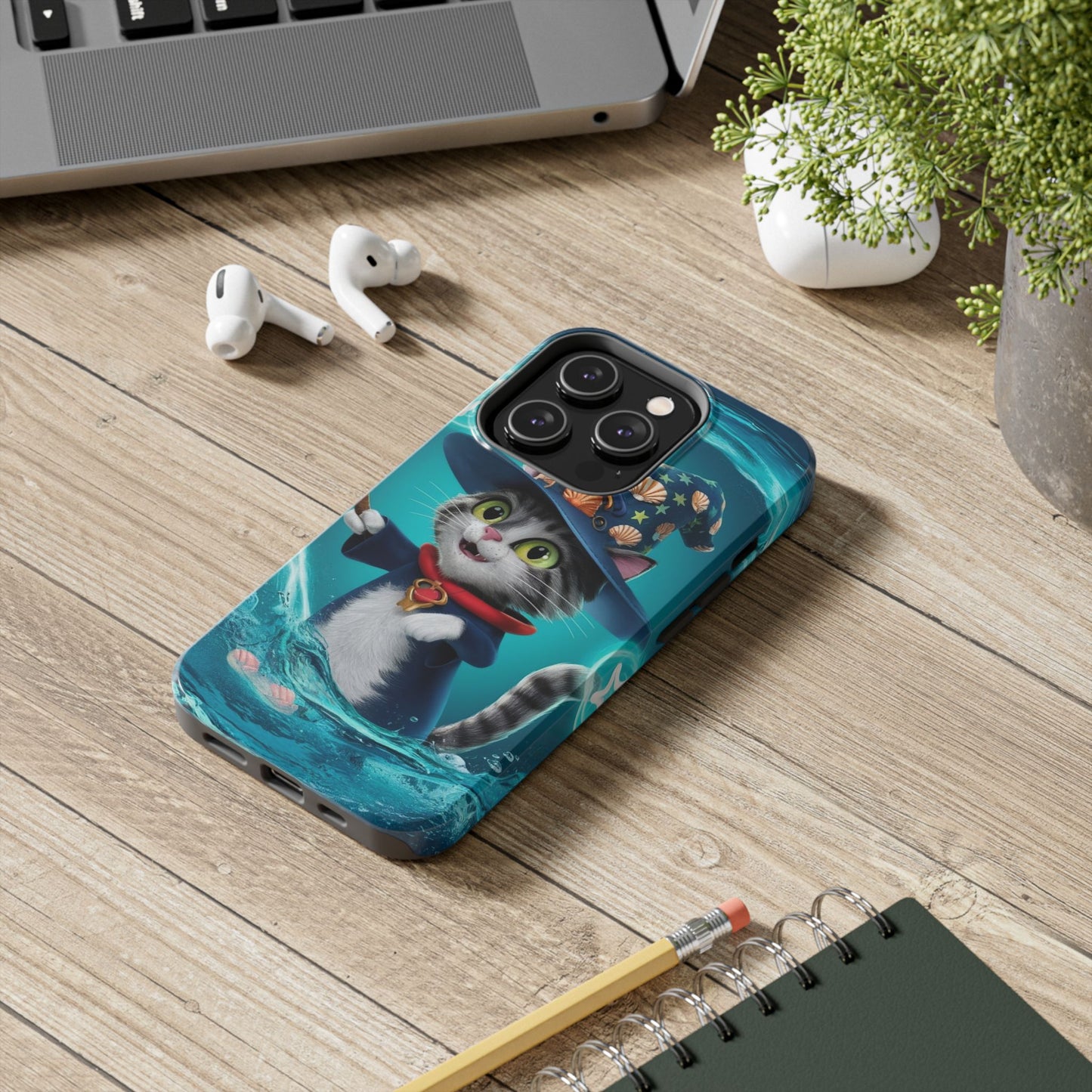 Ocean Pawtection Wireless Charging Support Tough Case