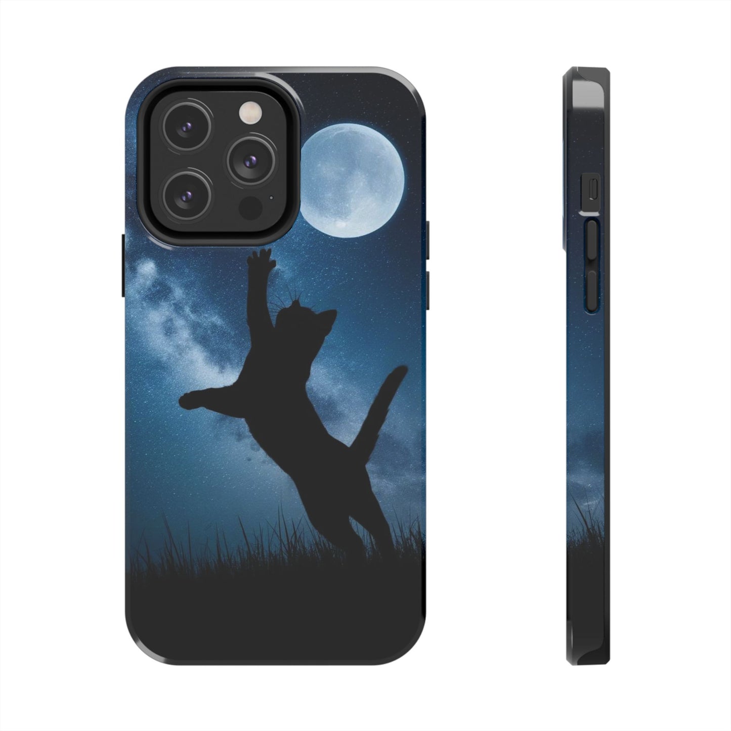 Cattastic Courtside Wireless Charging Support Tough Case.