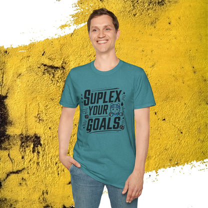 Suplex Your Goals Cotton Men Tshirt