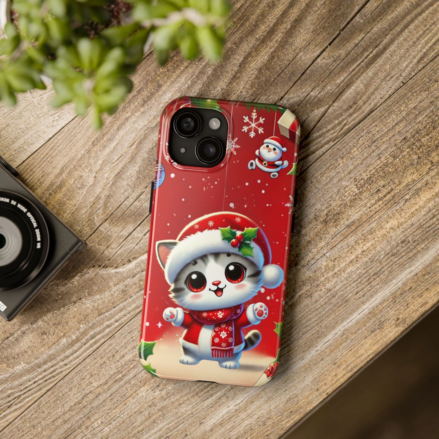 Purrfect Wishes Wireless Charging Support Tough Case