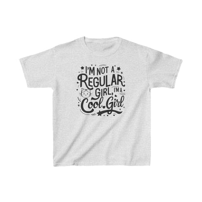 I am Not Regular Girl I am Cool Girls Kid Cotton T-Shirt