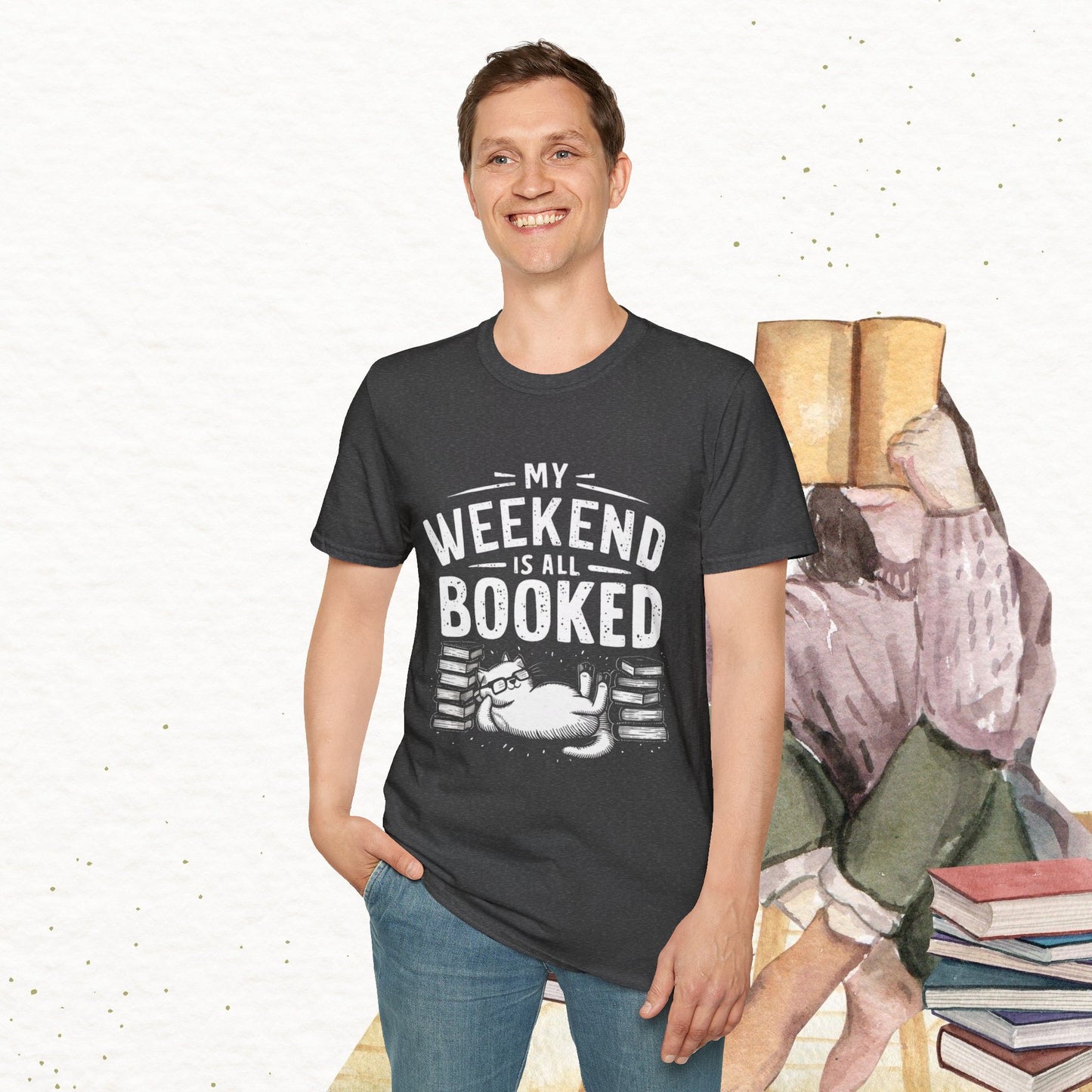 My Weekend Is All Booked Cotton Tee