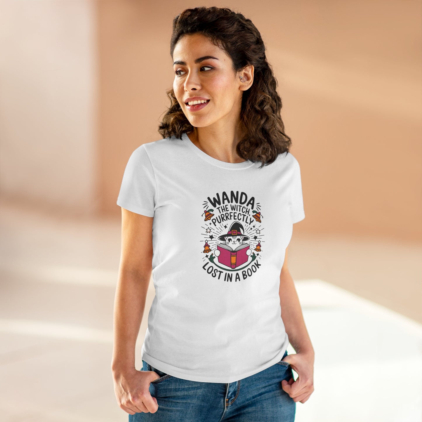 Wizard's Wand Women Cotton Tshirt