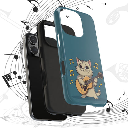 Tuneful Treasures Wireless Charging Support Tough Case.