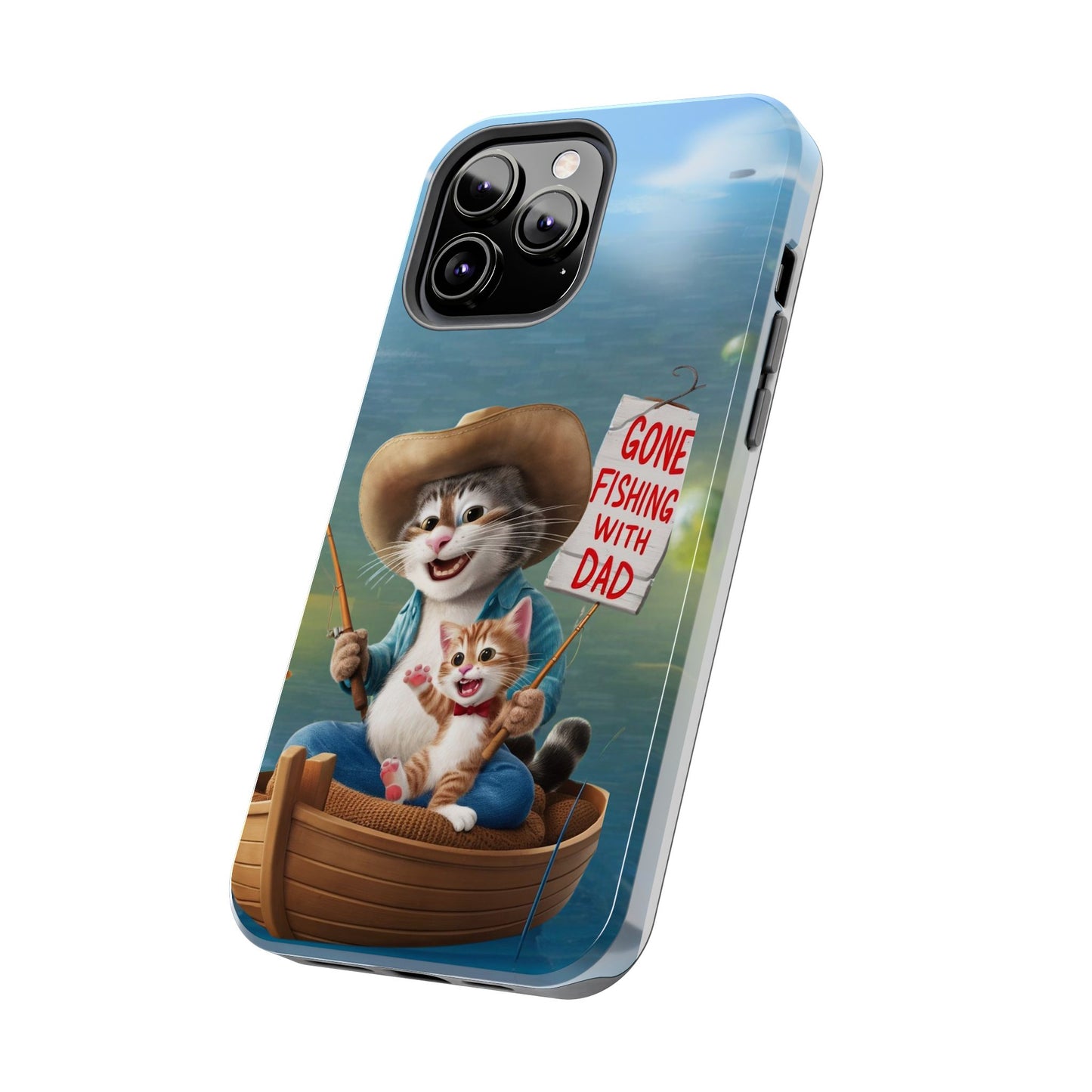 Dadcat Defender Wireless Charging Support Tough Case