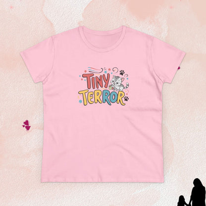 Tinny Terror Women Cotton Tshirt