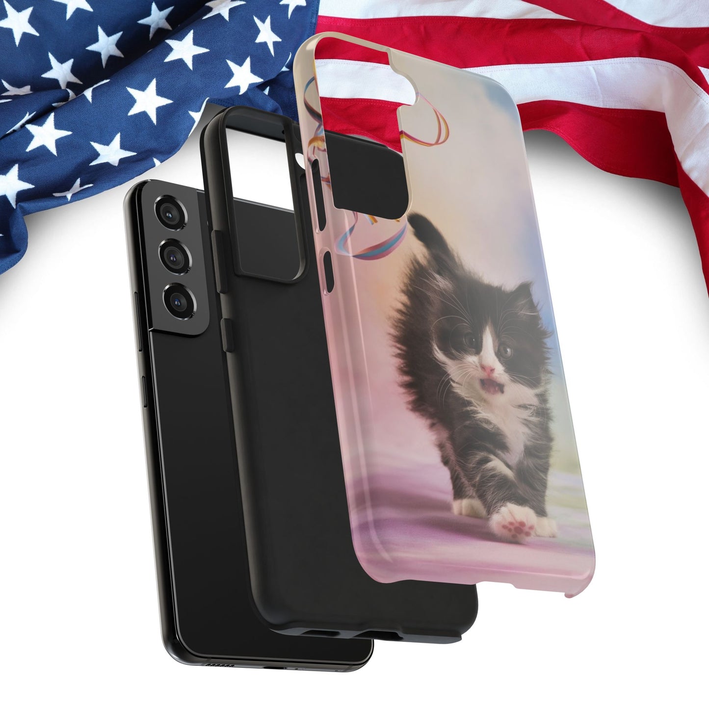 Meowjesty Wireless Charging Support Tough Case
