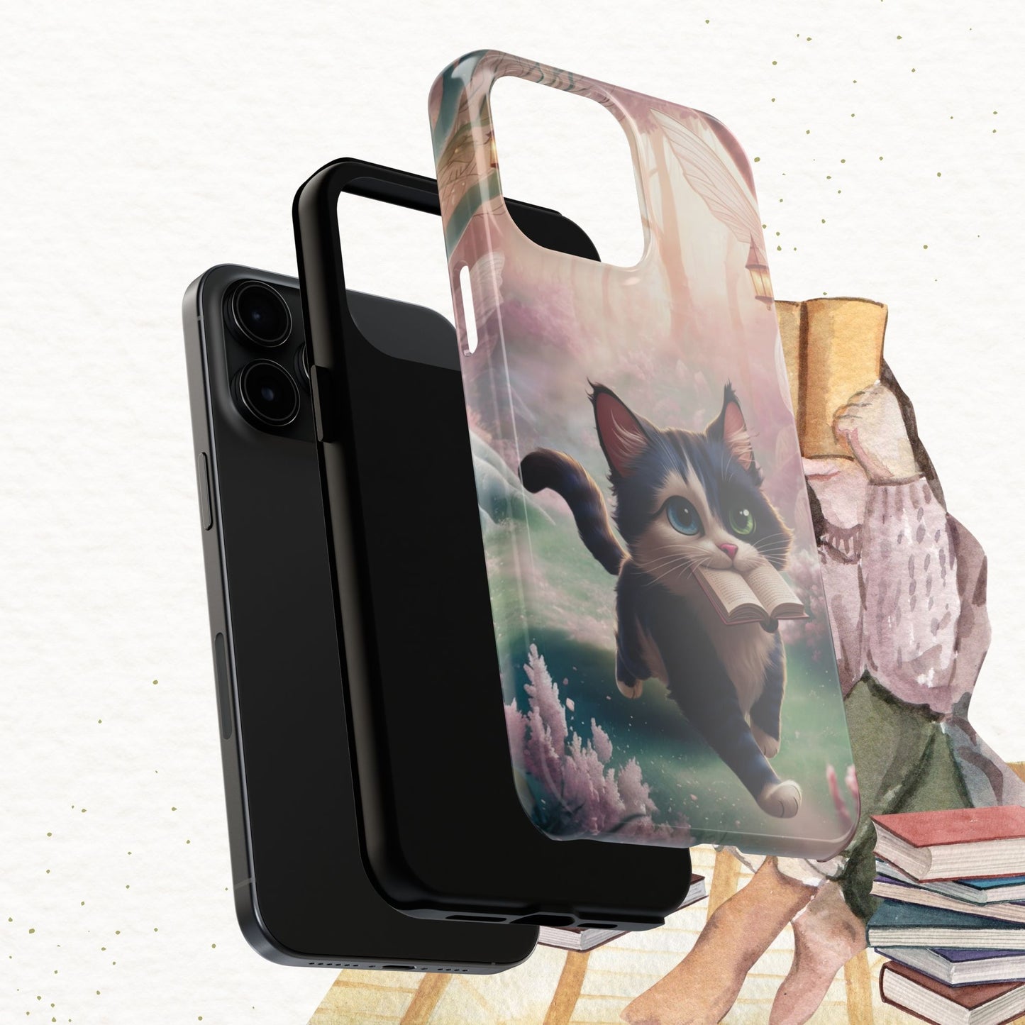 Pensieve Protector Wireless Charging Support Tough Case