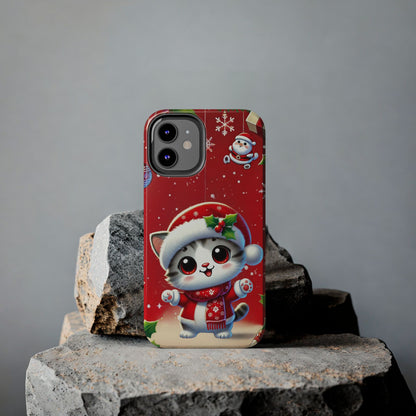 Purrfect Wishes Wireless Charging Support Tough Case