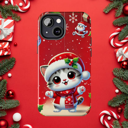 Purrfect Wishes Wireless Charging Support Tough Case