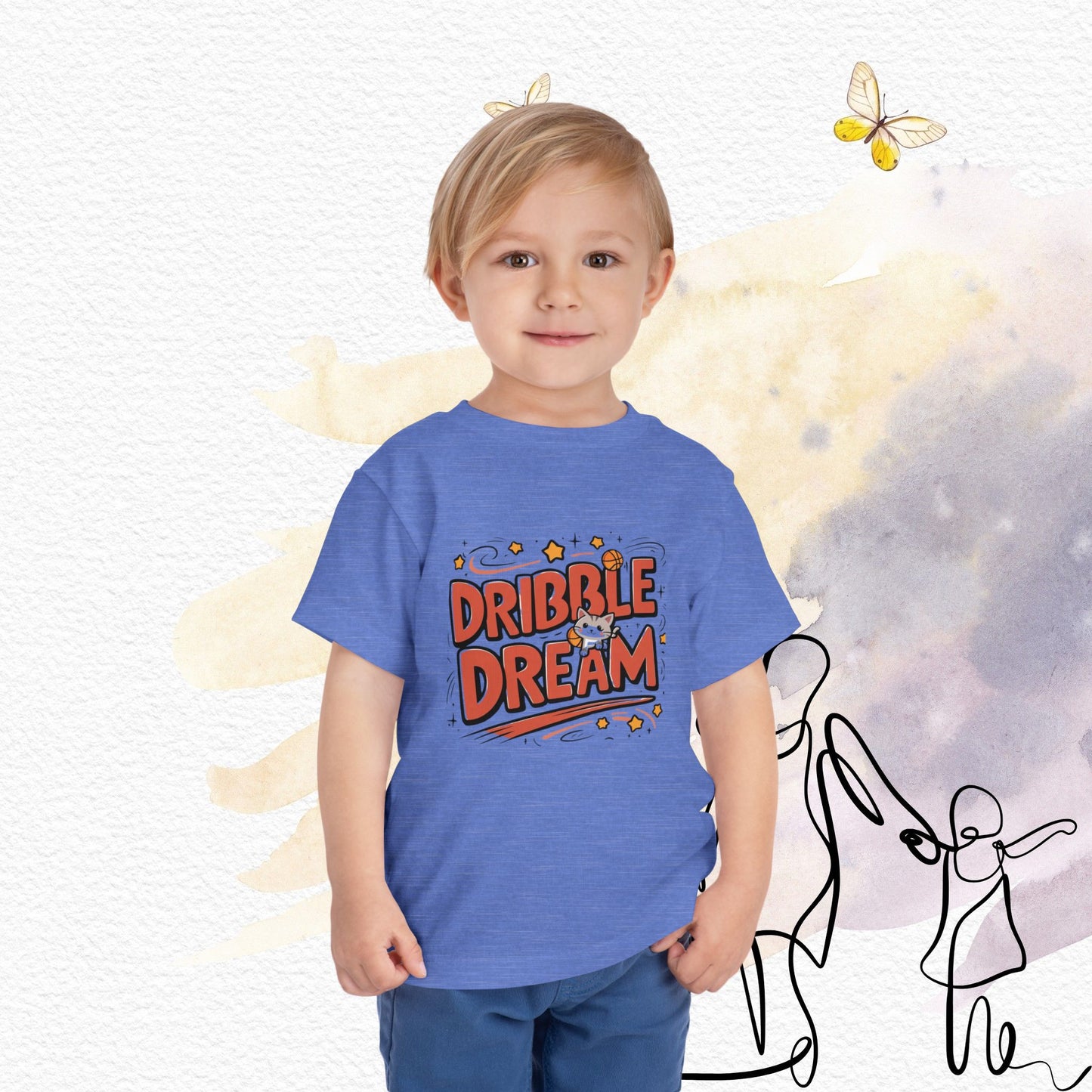 Dribble Dream Toddler Cotton T-Shirt