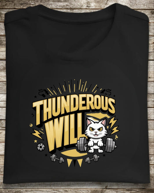 Thunderous Will Cotton T-Shirt
