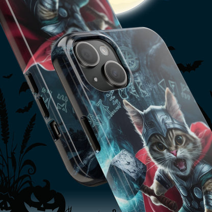 Meow Mjolnir Wireless Charging Support Tough Case