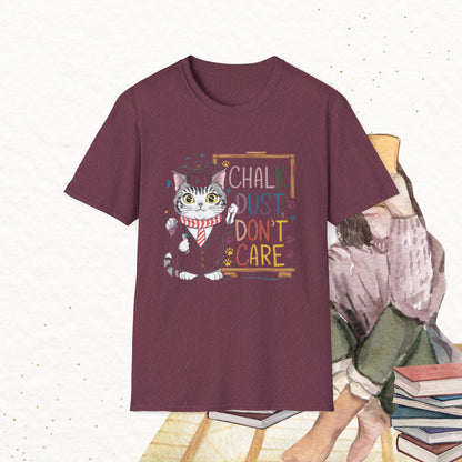 Chalk Dust Don't Care Cotton Tee