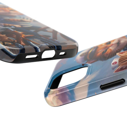 Nine Lives Wireless Charging Support Tough Case