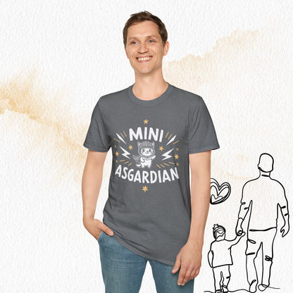 Mini Asgardian Cotton Crew Neck Men Tshirt