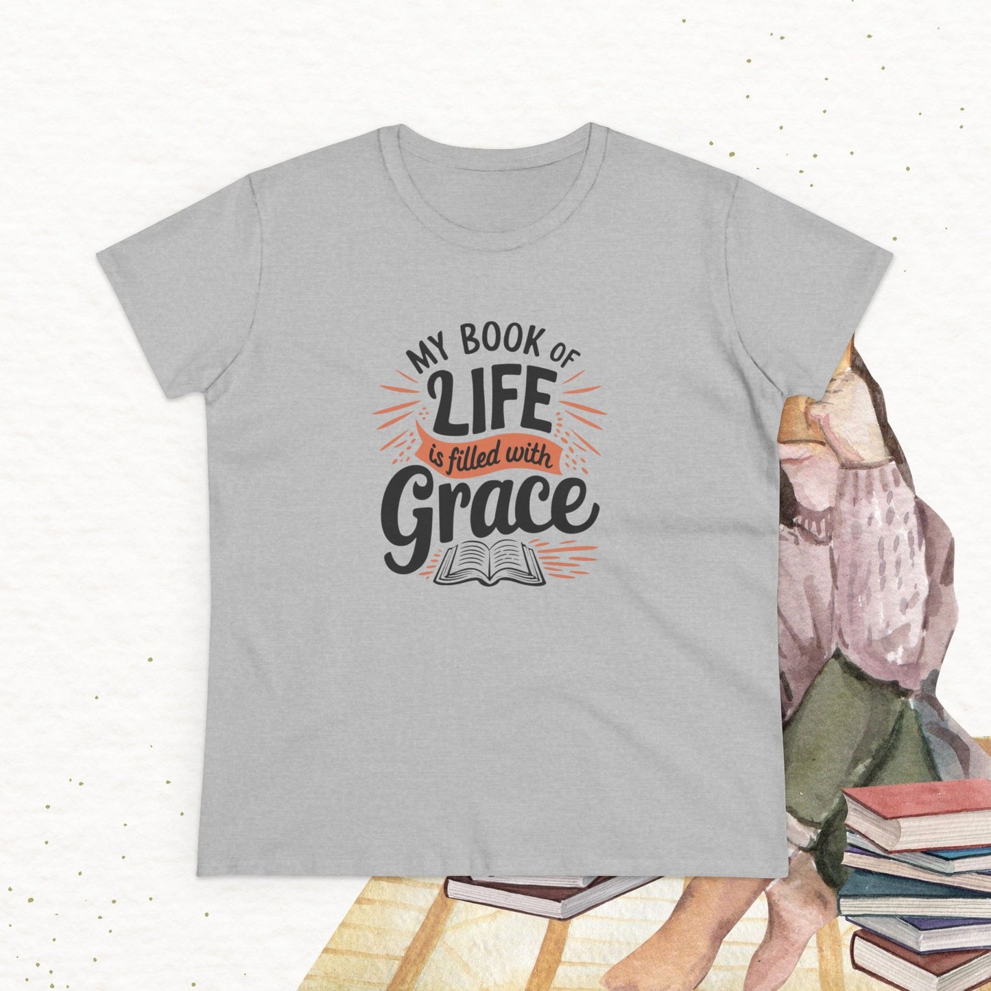 Grace Grit Women Cotton Tshirt