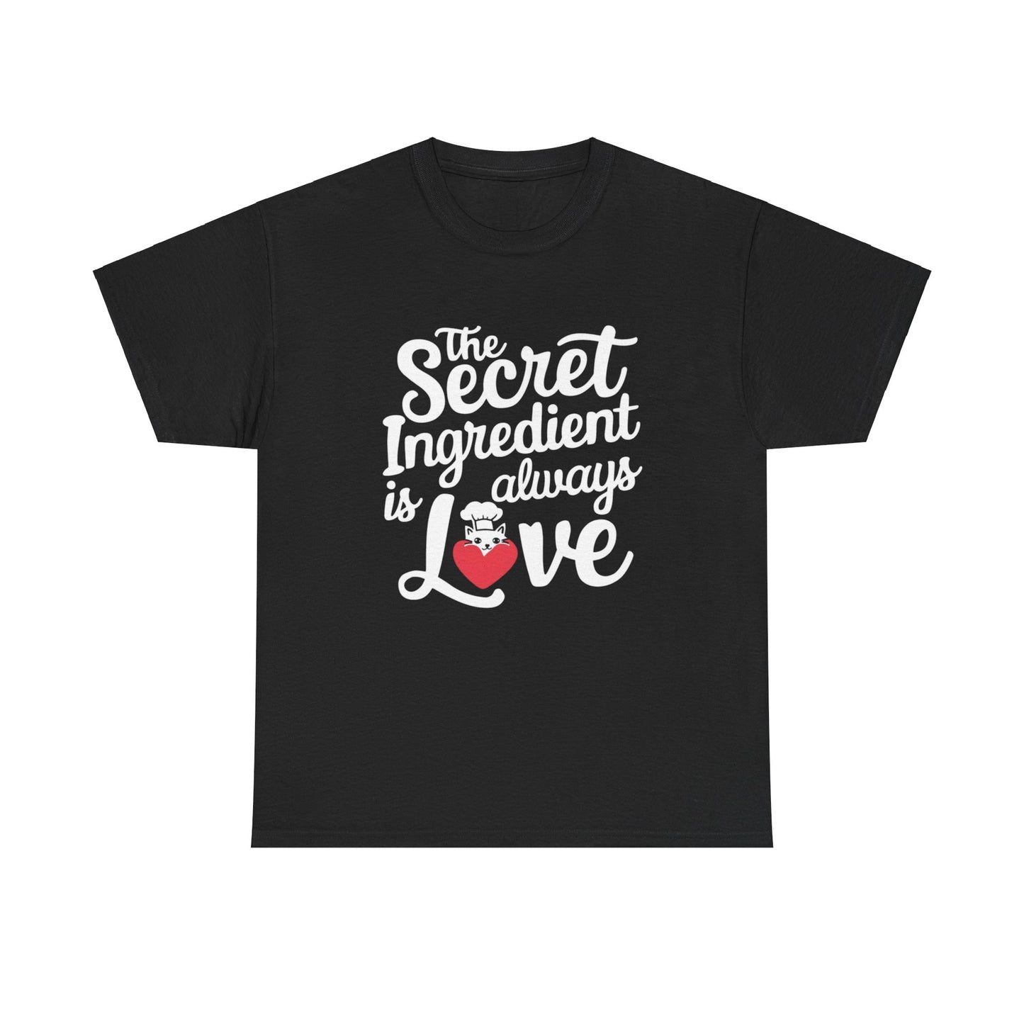 Secret Ingredient Is Love Unisex Cotton T-Shirt