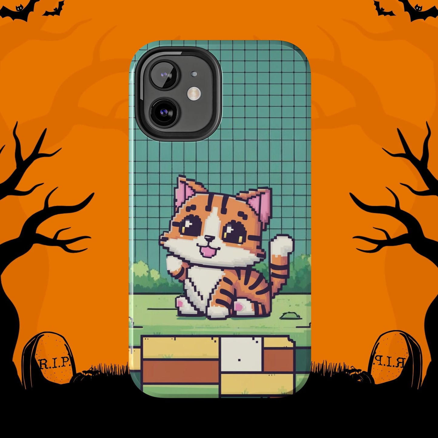 Meowmarabilia Wireless Charging Support Tough Case.